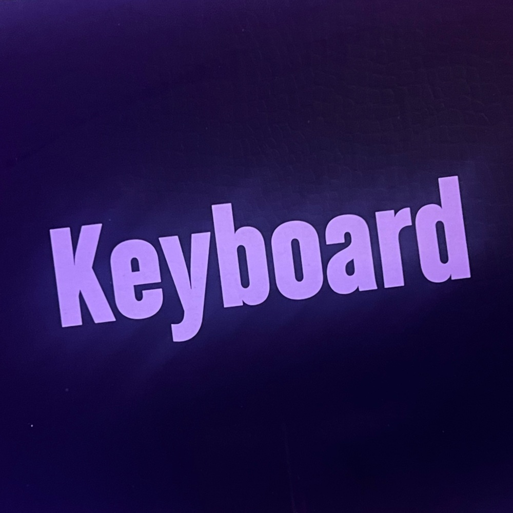 Black like new keyboard don’t need it anymore